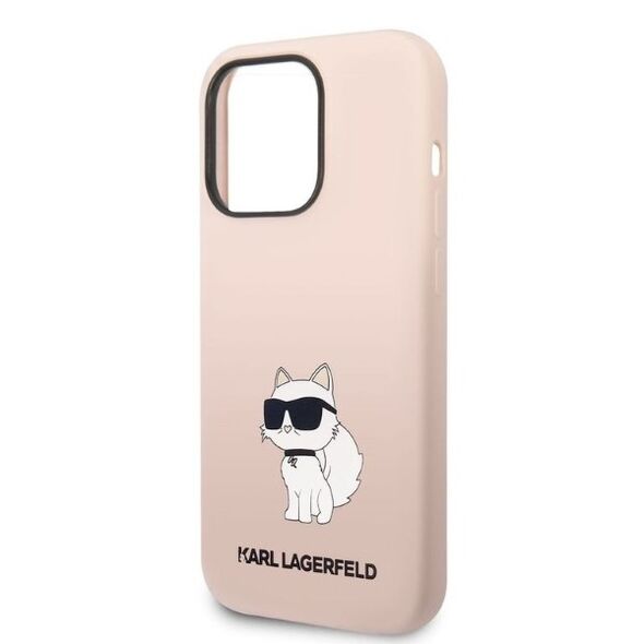 Karl Lagerfeld case for iPhone 14 Pro Max 6,7&quot; KLHCP14XSNCHBCP pink hardcase Silicone Choupette 3666339086718