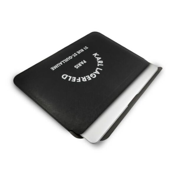 Karl Lagerfeld bag for laptop 13&quot; KLCS133RSGSFBK black Comp Sleeve Saffiano RSG 3666339002282