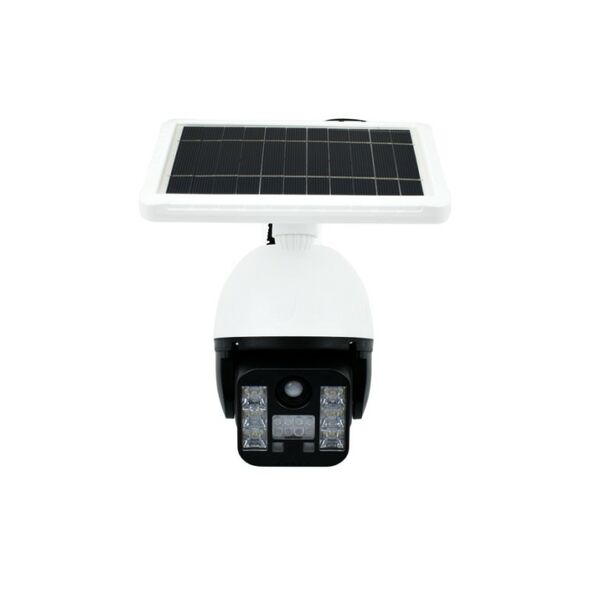 Ηλιακό Φωτιστικό σε Σχήμα Κάμερας 6 SMD LED με Ανιχνευτή Κίνησης