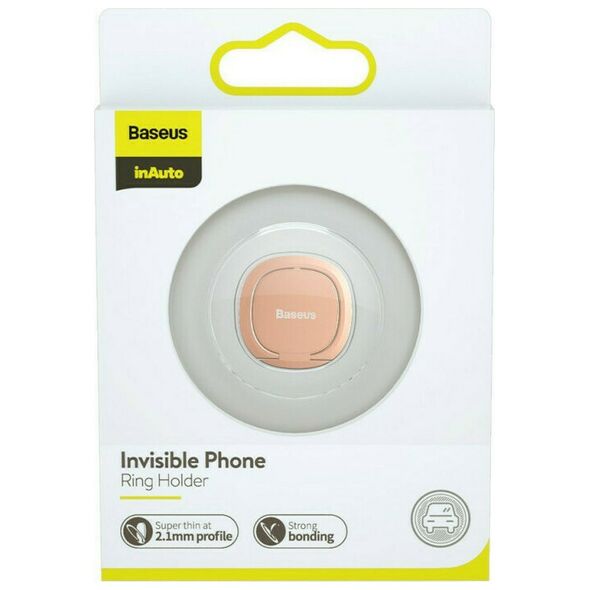 Universal phone holder Baseus Invisible, Ring, Pink - 17793 έως 12 άτοκες Δόσεις