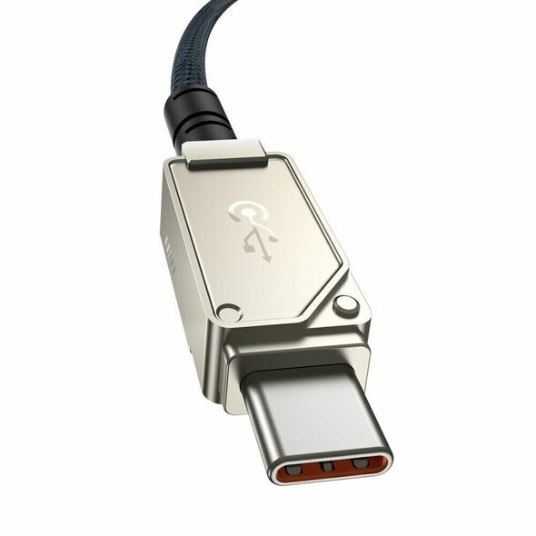 Data cable Baseus Unbreakable, Type-C - Type-C, 100W, PD, 1.0m, Black - 40425 έως 12 άτοκες Δόσεις