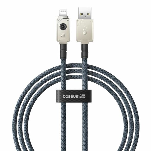 Data cable Baseus Unbreakable, Lightning, 1.0m, Black - 40436 έως 12 άτοκες Δόσεις
