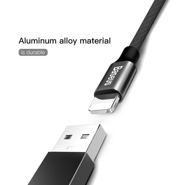Baseus cable Yiven USB - Lightning 1,8 m 2A black 6953156253667