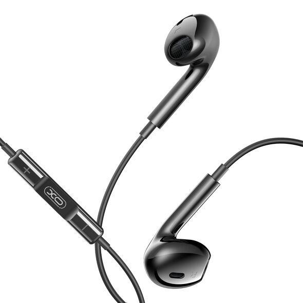 XO wired earphones EP74 USB-C black 6920680844982