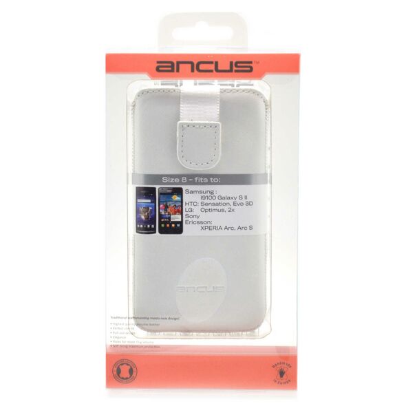 Ancus Θήκη Protect Ancus για Samsung Galaxy A3/ Core Prime / XCover 3 Old Leather Λευκή 04103 5210029006142