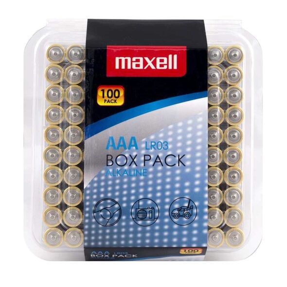 Maxell Μπαταρία Αλκαλική Maxell LR03 size AAA 1.5 V Τεμ. 100 31029 4902580769857