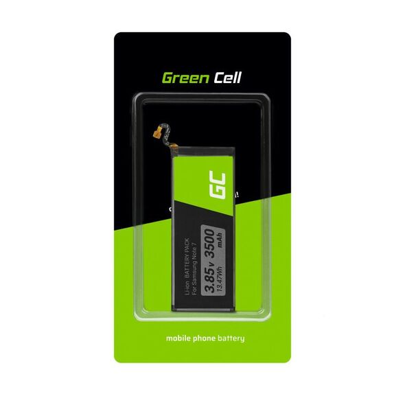 Green Cell Μπαταρία  Green Cell BP115 για Samsung SM-N930F Galaxy Note 7 3500mAh 3.85V 33827 5907813961700