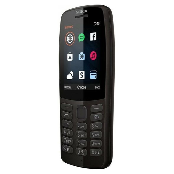 Nokia Nokia 210 (2019) 4th Edition Dual Sim 2.4" Μαύρο GR 34309 6438409032287