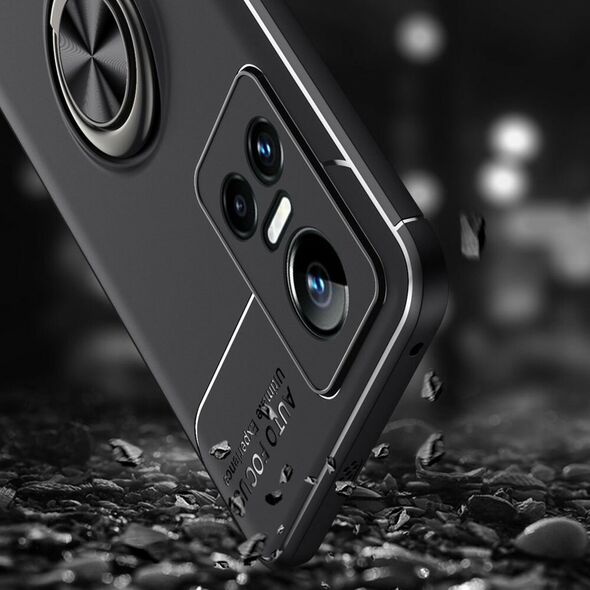 Ancus Θήκη Ancus AutoFocus Shock Proof με Ring Holder για Realme GT Neo 3 Μαύρη 36518 5210029097652