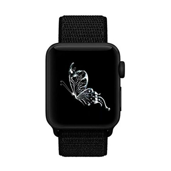 Ancus Watchband Ancus 38/40mm για Apple Watch Sport series 4/3/2/1 Μαύρο 37790 37790
