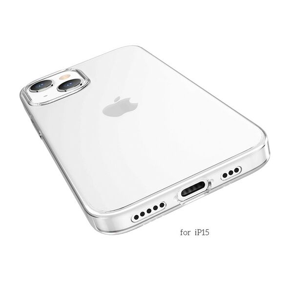Hoco Θήκη Hoco TPU Light Series για Apple iPhone 15 Διάφανη 39744 6942007605397