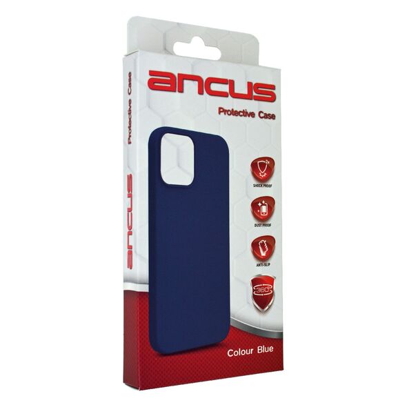 Ancus Θήκη Ancus Silicon Liquid για Apple  iPhone 15 Plus Σκούρο Μπλέ 39798 5210029106439