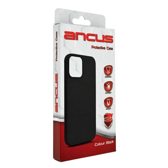 Ancus Θήκη Ancus Silicon Liquid για Apple  iPhone 15 Pro Μαύρο 39804 5210029106484
