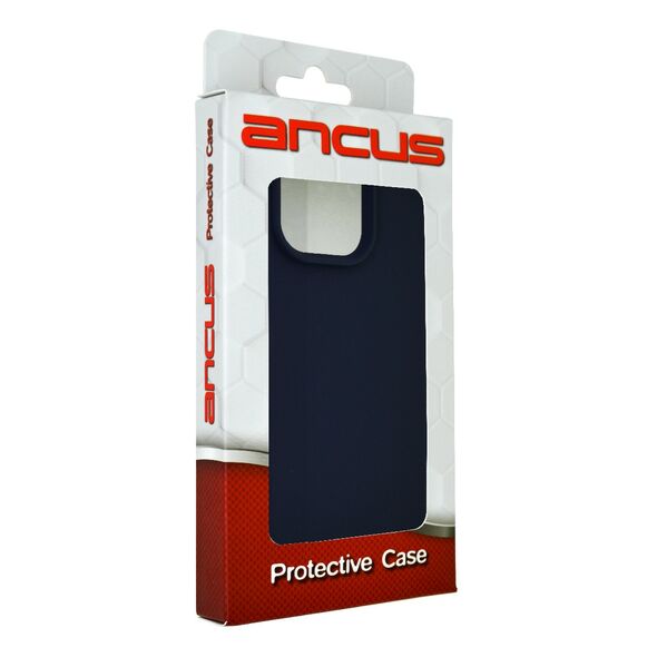 Ancus Θήκη Ancus Silicon Liquid για Apple  iPhone 15 Pro Max Σκούρο Μπλέ 39810 5210029106545