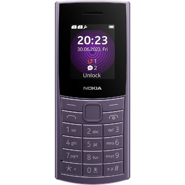 Nokia Nokia 110 4G (2023) Dual Sim 1.8" Arctic Purple GR 39988 6438409085191