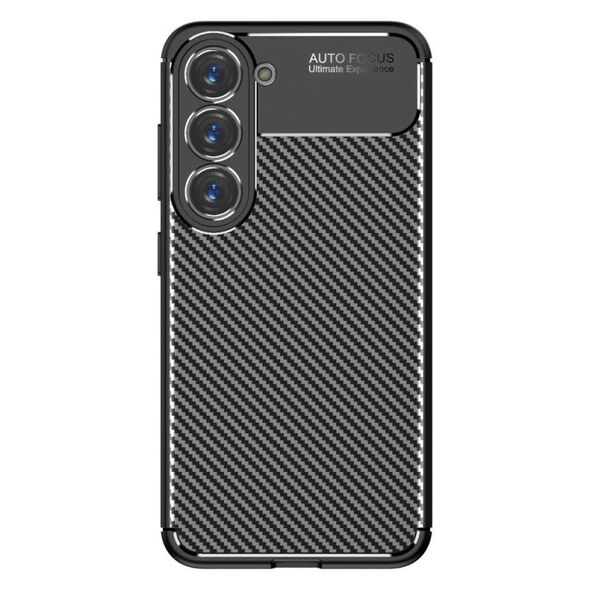 Ancus Θήκη Ancus AutoFocus Carbon Fibe για Samsung SM-S916B/DS Galaxy S23+ 5G Μαύρη 40101 5210029107504