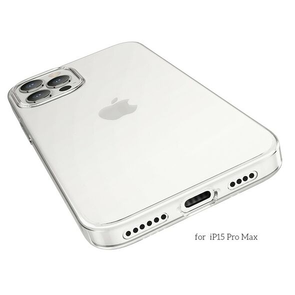 Hoco Θήκη Hoco TPU Light Series για Apple iPhone 15 Pro Διάφανη 40568 6942007605434