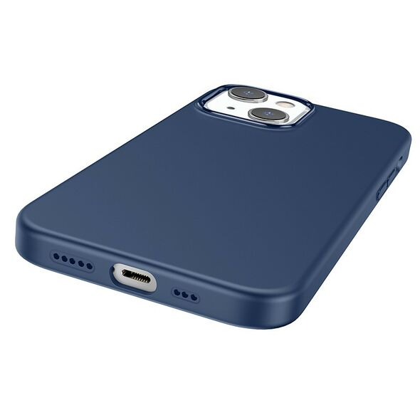 Hoco Θήκη Hoco Pure Series Silicone Magnetic για Apple iPhone 15 Μπλε 40764 6942007605519