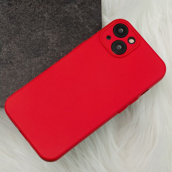 Silicon case for Samsung Galaxy S24 red 5907457712270