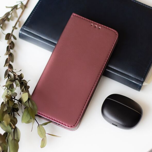 Smart Magnetic case for Samsung Galaxy A50 / A30s / A50s burgundy 5900495806482