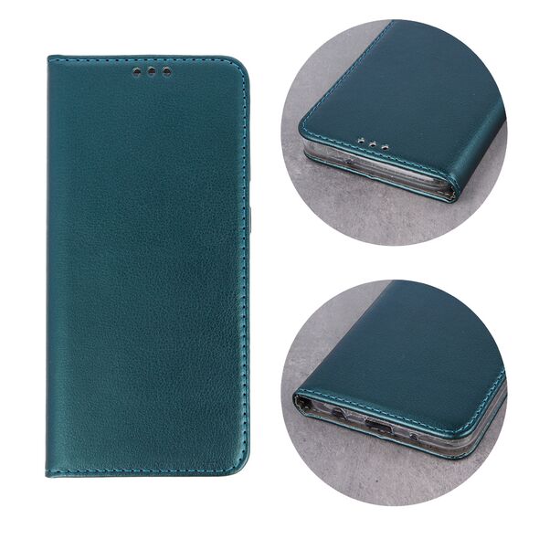 Smart Magnetic case for Samsung Galaxy S23 FE dark green 5900495470089