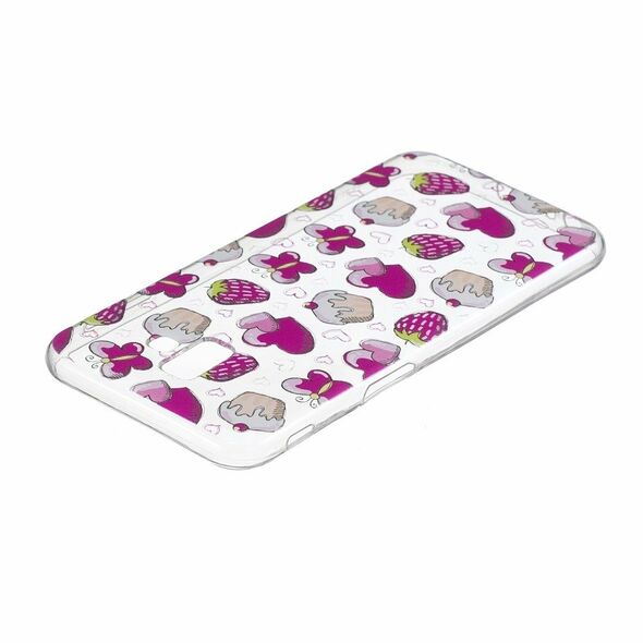 Slim Case Art SAMSUNG J6+ j6 plus cakes and strawberries 09065529