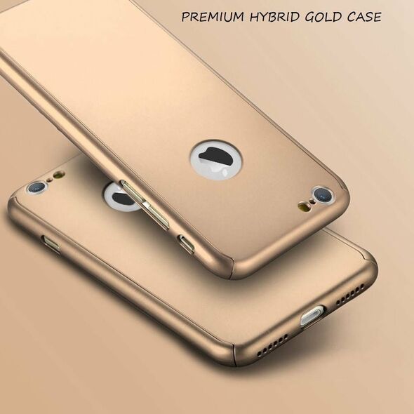 Full 360 case SAMSUNG J6+ gold 5902429909580
