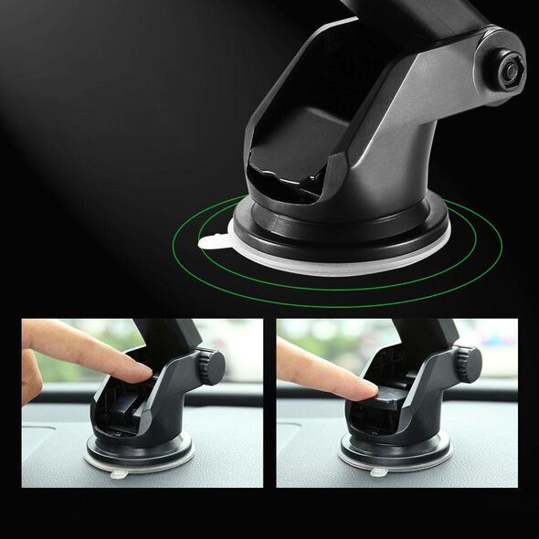 Universal Car Holder for Windshield / Dashboard / Cockpit / Vent Car Nexeri S113 black 5904161113720