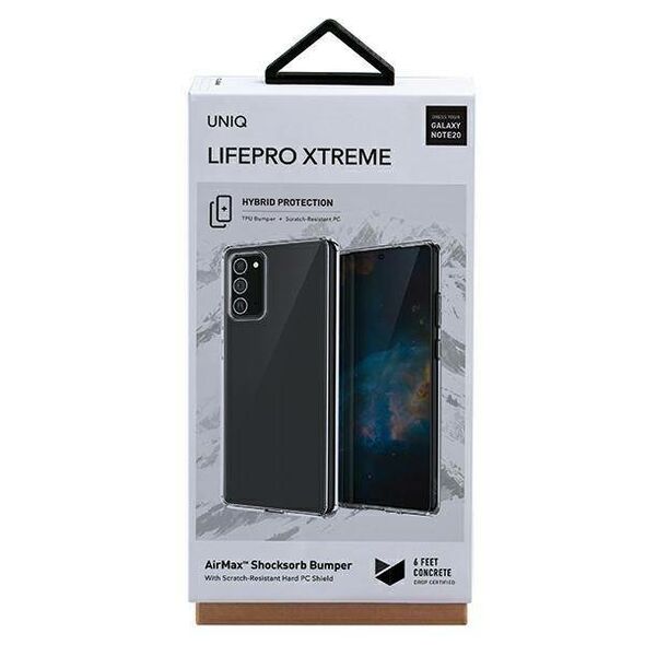 UNIQ case LifePro Xtreme Samsung Note 20 N980 transparent/crystal clear 8886463674598