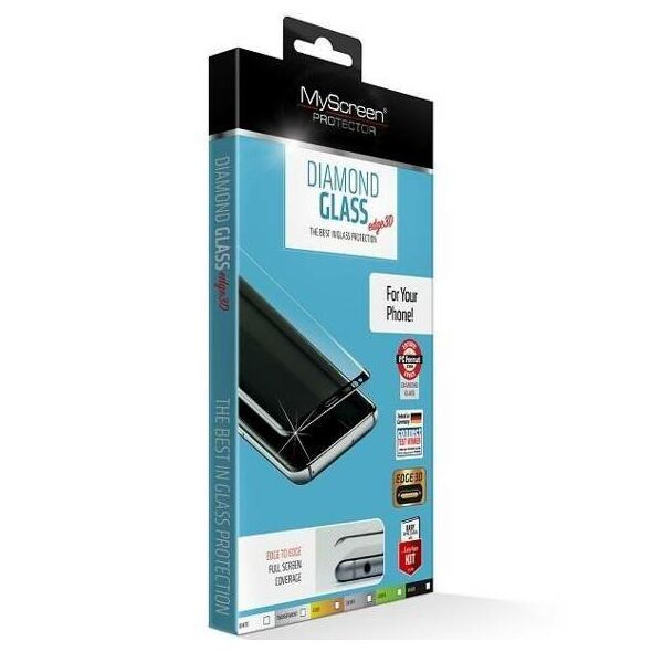 Tempered Glass 5D IPHONE 7+ / 8+ MyScreen Diamond Glass Edge 3D black 5901924943846