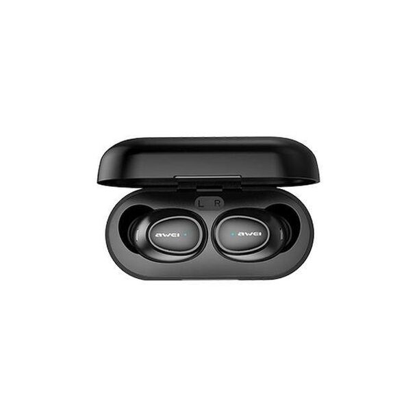 Bluetooth 5.0 TWS Headphones + AWEI Docking Station (T16) black 6954284014762