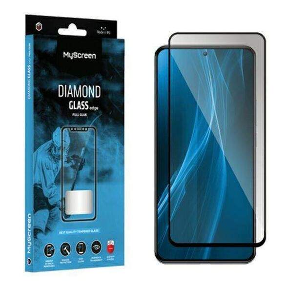 Tempered Glass XIAOMI 13T / 13T PRO MyScreen Diamond Glass Edge Full Glue black 5904433226417