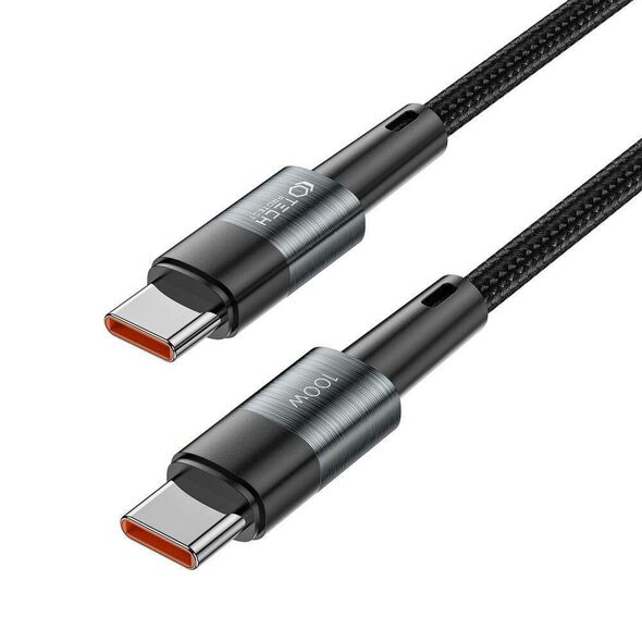 Cable 5A PD100W 0,25m USB-C - USB-C Tech-Protect Ultraboost grey 9319456606065