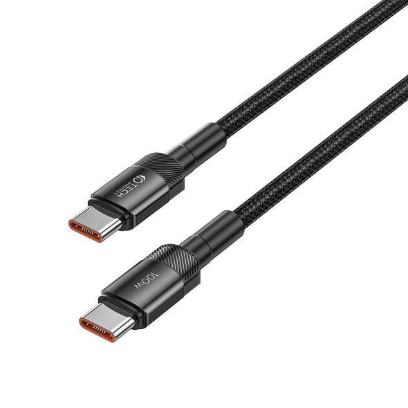Cable USB Type - USB Type C PD100W / 5A 3m Tech-Protect UltraBoost EVO black 5906203690626