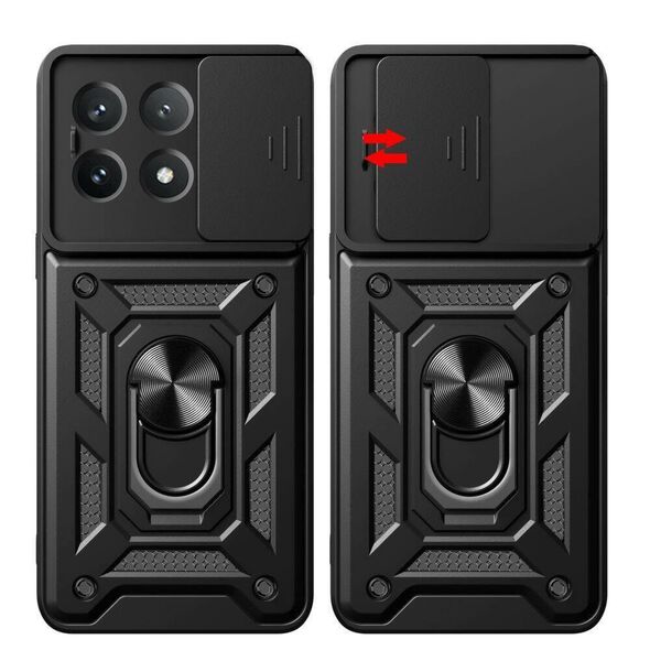 Case XIAOMI POCO X6 PRO 5G Tech-Protect Camshield Pro black 5906203691838
