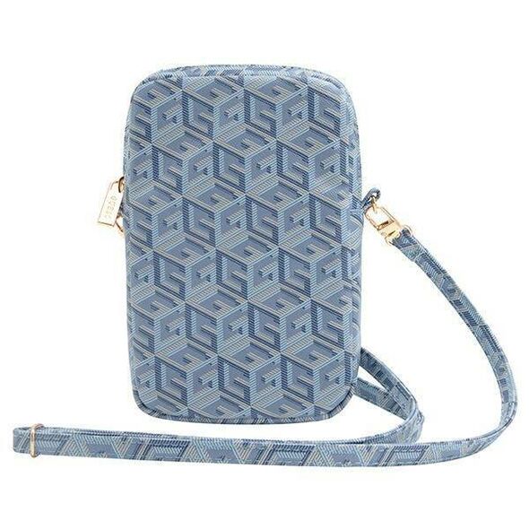 Bag Guess Zip GCube Bottom Stripe (GUWBZPGCSPGB) blue 3666339210687