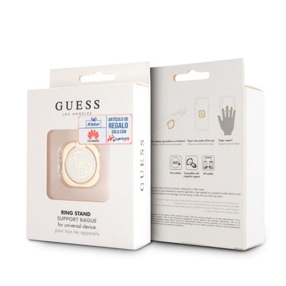 Guess stand Ring GURSEQGWH gold-white 4G 3700740443590