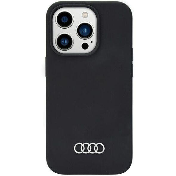 Audi case for iPhone 14 Pro Max 6,7&quot; AU-LSRIP14PM-Q3/D1-BK black hard case Silicone 6955250225854