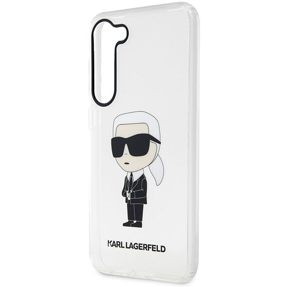 Karl Lagerfeld case for Samsung Galaxy S23 Ultra KLHCS23LHNIKTCT transparent HC IML NFT Ikonik 3666339117818