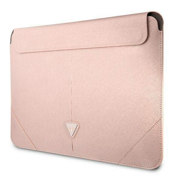 Original Case Sleeve Guess Saffiano Triangle Logo (GUCS16PSATLP) pink 3666339039912