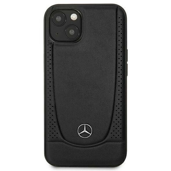 Case IPHONE 14 PLUS Mercedes Leather Urban Line (MEHCP14MARMBK) black 3666339082673