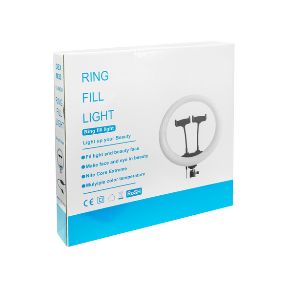 LED Ring light No brand M33, 33cm, 25W, Black - 40124 έως 12 άτοκες Δόσεις