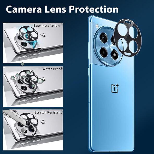 Techsuit Folie Camera pentru OnePlus 12R - Techsuit Full Camera Glass - Black 5949419090569 έως 12 άτοκες Δόσεις
