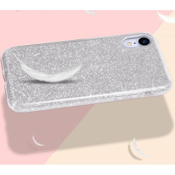 Glitter case SAMSUNG GALAXY A50 / A30S silver 5904161120254