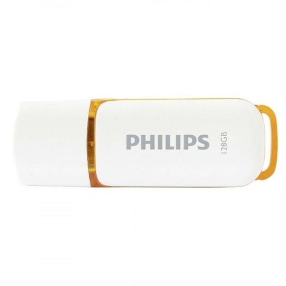 Philips Snow 128GB USB 2.0 Stick Λευκό (FM12FD70B/00) (PHIFM12FD70B-00) έως 12 άτοκες Δόσεις