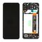 SAMSUNG A135F Galaxy A13 4G - LCD - Complete front + Touch Black Original Service Pack SP17063BK 34475 έως 12 άτοκες Δόσεις