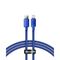 Baseus Crystal Shine Braided USB-C to Lightning Cable 20W Μωβ 1.2m (CAJY000203) (BASCAJY000203) έως 12 άτοκες Δόσεις