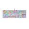 Motospeed Mechanical gaming keyboard Motospeed K87S RGB (white) 031395 6953460597310 K87S-Red έως και 12 άτοκες δόσεις