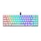 Motospeed Mechanical gaming keyboard Motospeed CK67 RGB (white) 032617 6953460501805 CK67-WhiteRed έως και 12 άτοκες δόσεις
