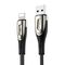 Joyroom USB Cable for Lightning Joyroom Sharp S-M411 2.4A, 3m (Black) 039200 6956116798888 S-M411 Lightning 3m έως και 12 άτοκες δόσεις